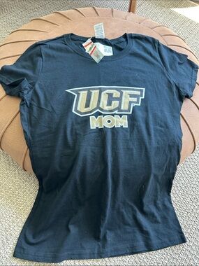 Champion Black UCF MOM Short Sleeve Tee